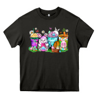 Asphalt easter coffee cups Heavy Core Tee - Zillion Design Studio