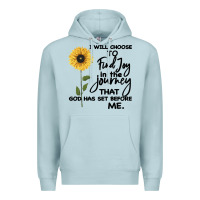 Blue Mist I Will Choose To Find Joy In The Journey That God Premium Hoodie - Bettercallsaul