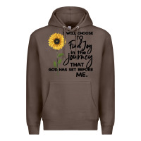 Coffee I Will Choose To Find Joy In The Journey That God Premium Hoodie - Bettercallsaul