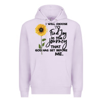 Lilac I Will Choose To Find Joy In The Journey That God Premium Hoodie - Bettercallsaul