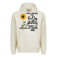 Oatmeal Heather I Will Choose To Find Joy In The Journey That God Premium Hoodie - Bettercallsaul