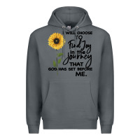 Rock I Will Choose To Find Joy In The Journey That God Premium Hoodie - Bettercallsaul
