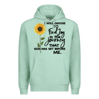 Seafoam I Will Choose To Find Joy In The Journey That God Premium Hoodie - Bettercallsaul