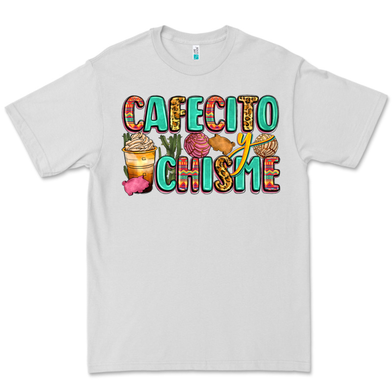 Cafecito Y Chisme Premium Tee by Zillion Design Studio | Teevron