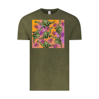 Vintage Olive dinosaur brontosaurus Vintage Tee - Artiststas