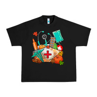Black nurse  and fall Urban Heavy Tee - AdoDesignShop