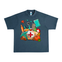 Midnight Navy nurse  and fall Urban Heavy Tee - AdoDesignShop