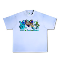 Grape Ice peace love winter ado Urban Heavy Tee - AdoDesignShop
