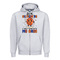 Heather Grey on the bleachers is where i spend most of my days Zipper Hoodie - MaliasSmallBusiness