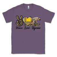Lavender Peace Love Hyenas Classic Tee - LillyAllenDesigns
