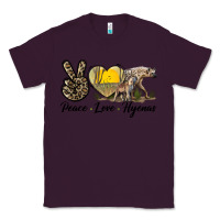 Plum Peace Love Hyenas Classic Tee - LillyAllenDesigns
