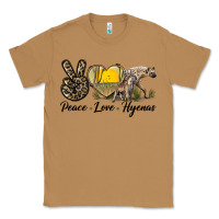 Toasted Coconut Peace Love Hyenas Classic Tee - LillyAllenDesigns