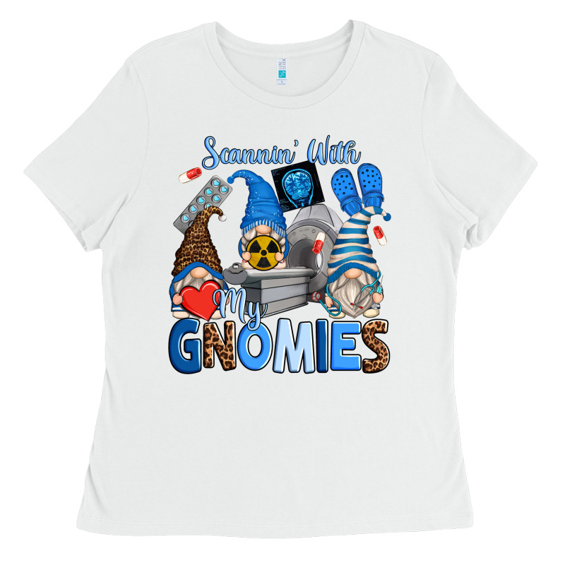 Scannin' With My Gnomies Ladies Tee by Zillion Design Studio | Teevron