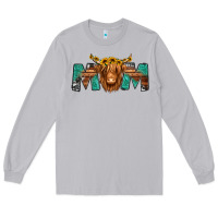 Moon Dust highland cow mom Long Sleeve Tee - Jasminsmagicworld
