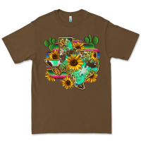 Cacao texas map Premium Tee - Zillion Design Studio