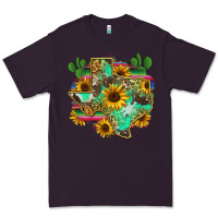 Plum texas map Premium Tee - Zillion Design Studio