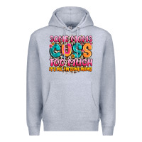 Heather Grey some moms too much it's me,i'm some moms Premium Hoodie - JahusDesignShop
