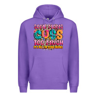 Purple some moms too much it's me,i'm some moms Premium Hoodie - JahusDesignShop