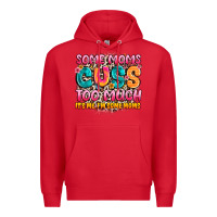 Red some moms too much it's me,i'm some moms Premium Hoodie - JahusDesignShop