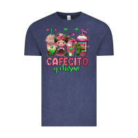 Vintage Denim cafecito y chisme coffee cups Vintage Tee - Jasminsmagicworld
