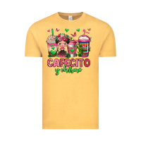 Vintage Mustard cafecito y chisme coffee cups Vintage Tee - Jasminsmagicworld
