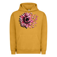 Pigment Peanut Butter cancer sunflower Urban Hoodie - CowGirlArtShop