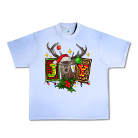 Grape Ice joy with reindeer ado Urban Heavy Tee - AdoDesignShop