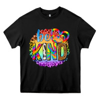 Black be kind with heart ballons Heavy Core Tee - texasbilliewilder