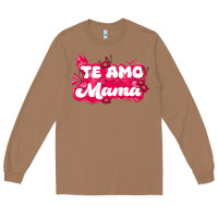 Toasted Coconut te amo mama Long Sleeve Tee - JahusDesignShop