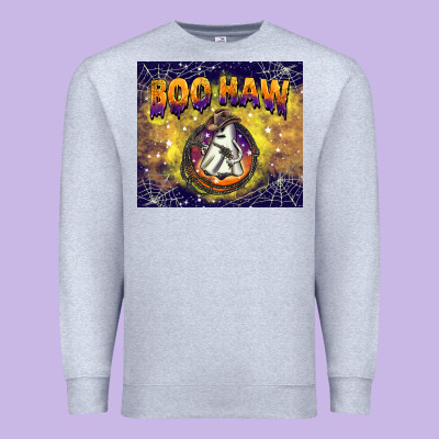 Boo Haw Tumbler Premium Sweatshirt Designed By Barkaloodesign