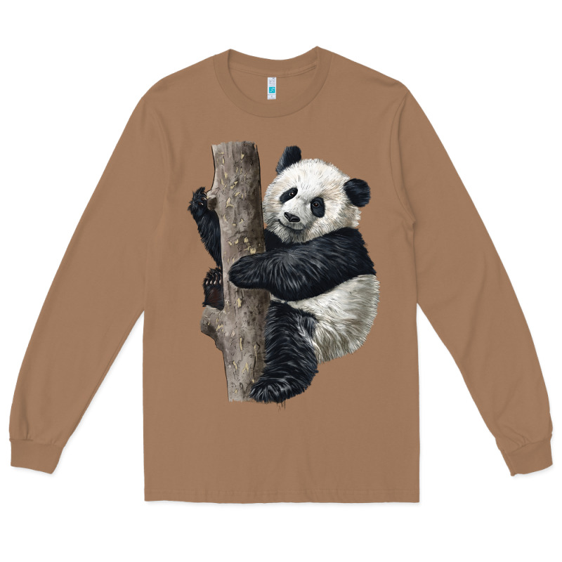 Giant Panda Long Sleeve Tee by LillyAllenDesigns | Teevron