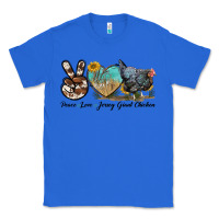 True Royal Peace Love Jersey Giant Chicken Classic Tee - LillyAllenDesigns