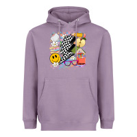 Lavender retro teacher Heavyweight Hoodie - Artiststas