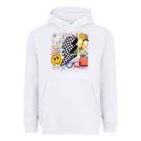 White retro teacher Heavyweight Hoodie - Artiststas