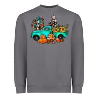 Storm cactus pumpkin truck fall Heavyweight Sweatshirt - JahusDesignShop