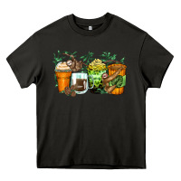 Asphalt sloth coffee cups Heavy Core Tee - Zillion Design Studio