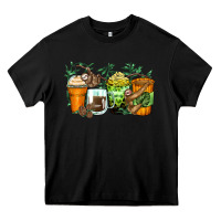 Black sloth coffee cups Heavy Core Tee - Zillion Design Studio