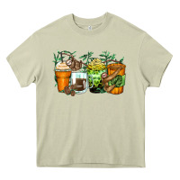 Mossy sloth coffee cups Heavy Core Tee - Zillion Design Studio