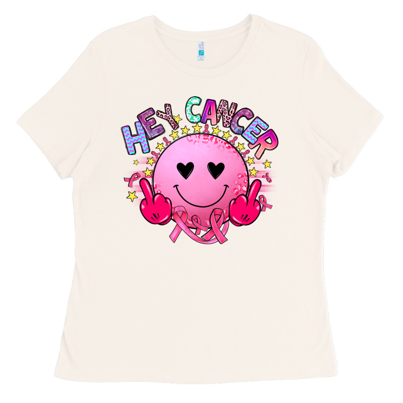 Hey Cancer Ladies Tee by JahusDesignShop | Teevron