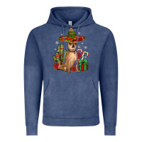 Vintage Denim Chihuahua Christmas Vintage Hoodie - JahusDesignShop
