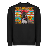 Black western pitbull Heavyweight Sweatshirt - Artiststas