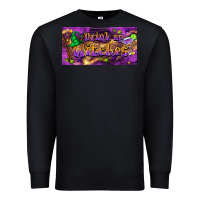 Black drink up witches Premium Sweatshirt - BarkalooDesign