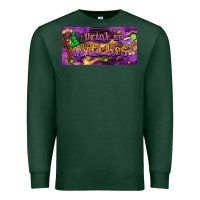 Sports Green drink up witches Premium Sweatshirt - BarkalooDesign