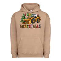 Pigment Burro i dig christmas bulldozer Urban Hoodie - CowGirlArtShop
