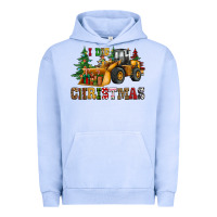Pigment Grape Ice i dig christmas bulldozer Urban Hoodie - CowGirlArtShop