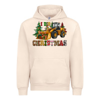 Sandshell i dig christmas bulldozer Urban Hoodie - CowGirlArtShop