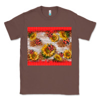 Chestnut ladybug sunflower Classic Tee - BarkalooDesign