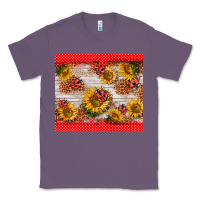Lavender ladybug sunflower Classic Tee - BarkalooDesign