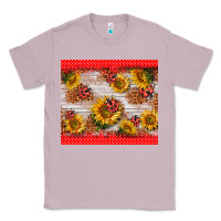 Lilac ladybug sunflower Classic Tee - BarkalooDesign