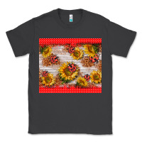 Smoke ladybug sunflower Classic Tee - BarkalooDesign